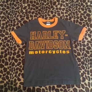 Harley Davidson kids shirt size 4.